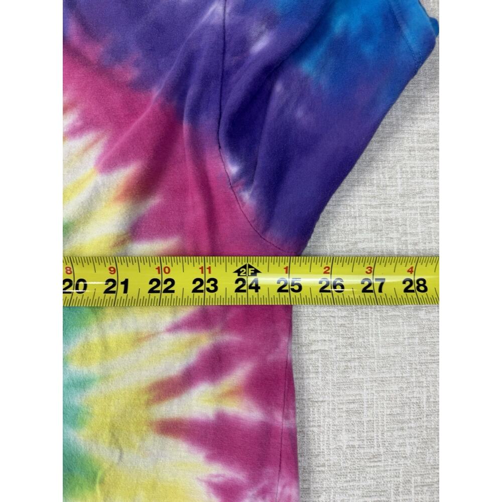 Buc-ee’s Texas Tie Dye T-Shirt Mens 2XL Beaver Logo Multicolor Graphic Tee - Picture 4 of 6